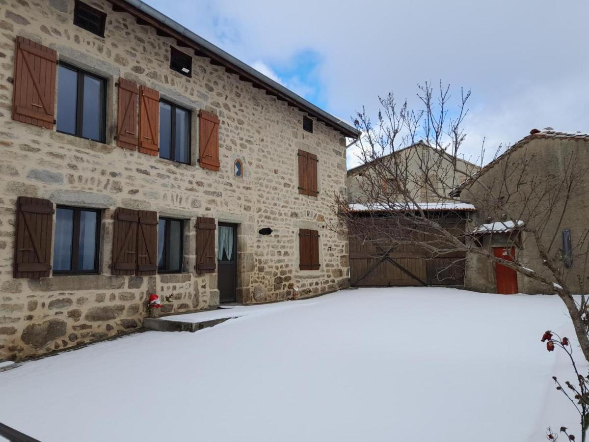 Gite De Charme Avec Jardin Et Wifi A Chalmazel-Jeansagniere - Fr-1-496-249 Kültér fotó
