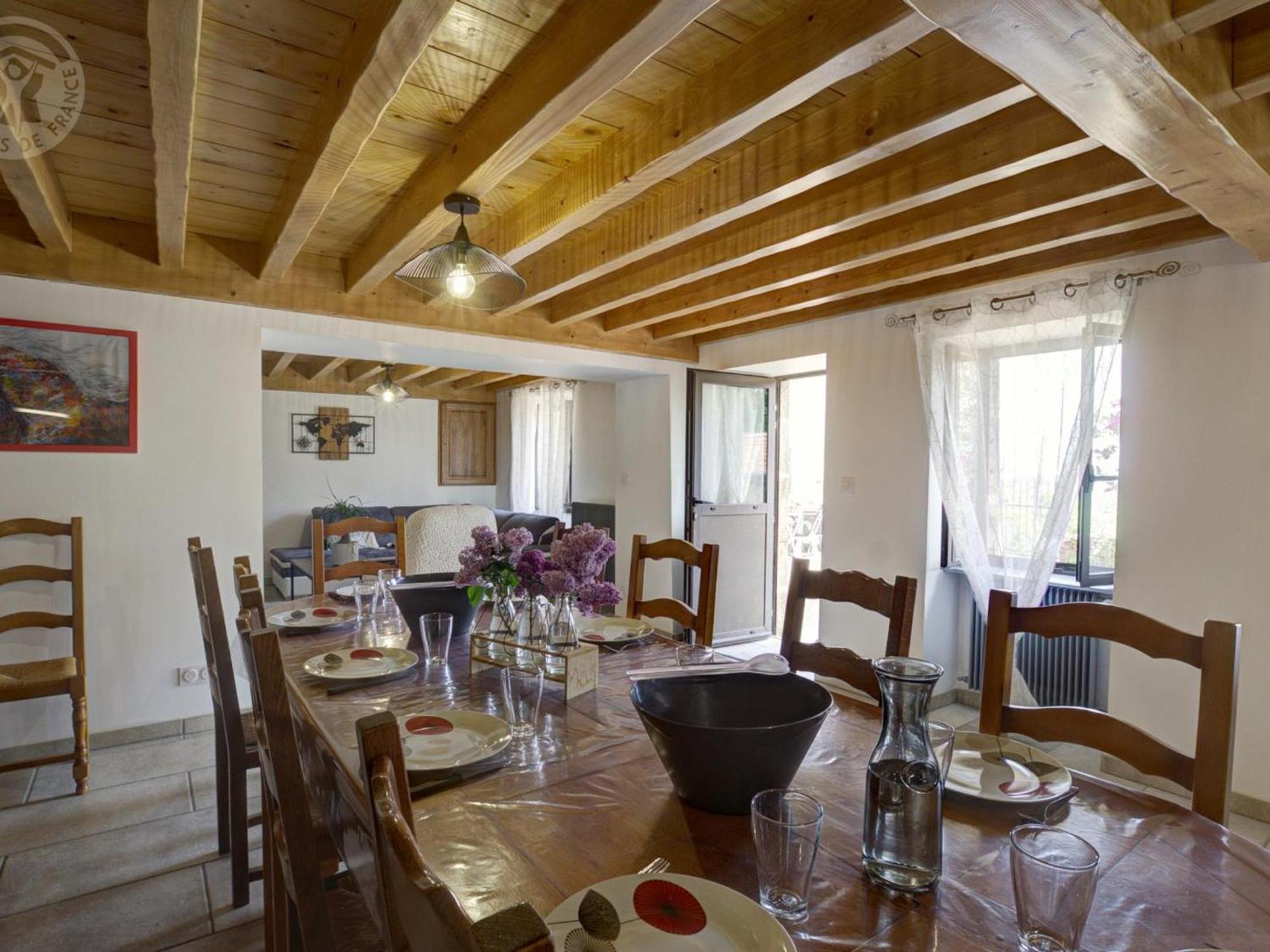 Gite De Charme Avec Jardin Et Wifi A Chalmazel-Jeansagniere - Fr-1-496-249 Kültér fotó